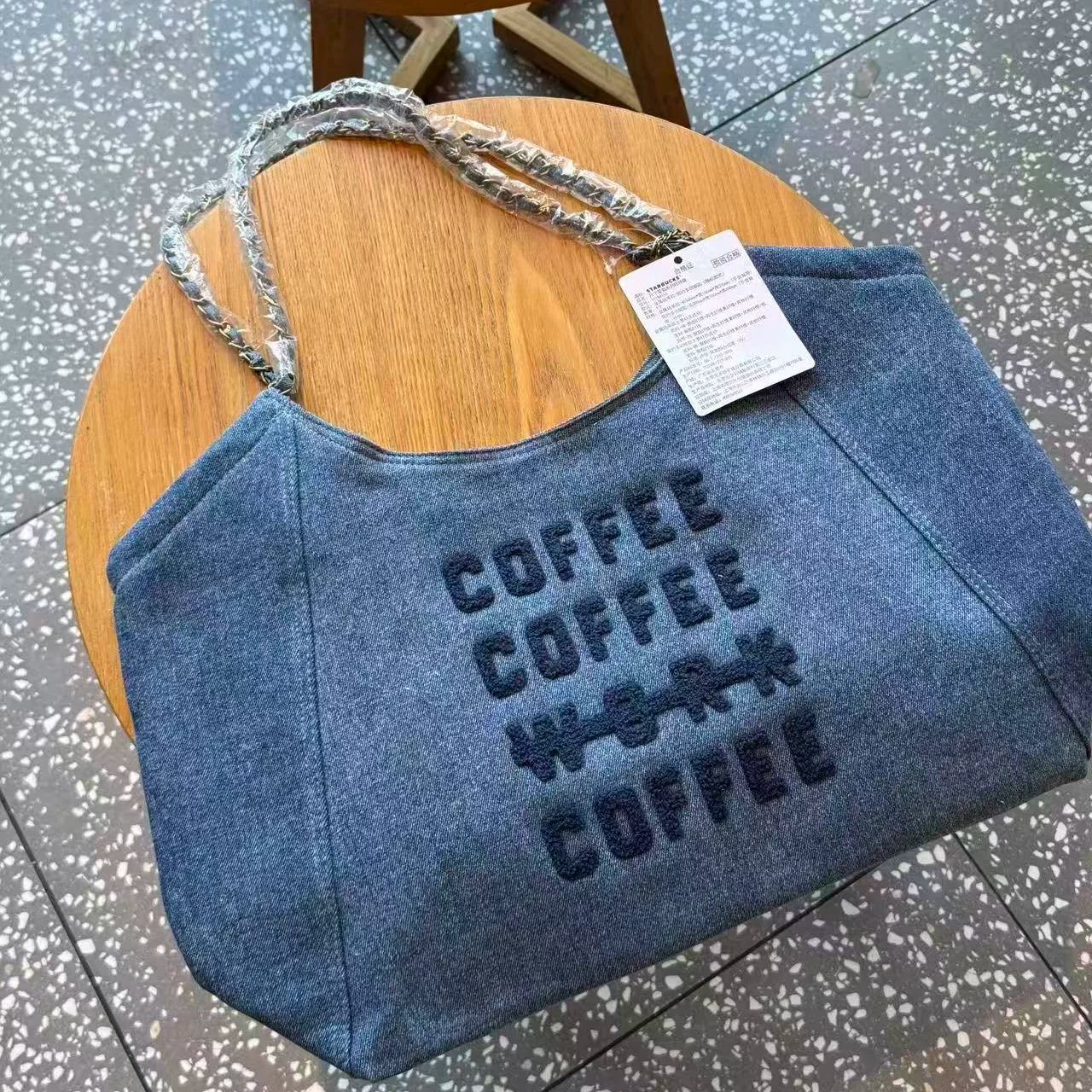 Denim Star tote bagDenim Star tote bag
