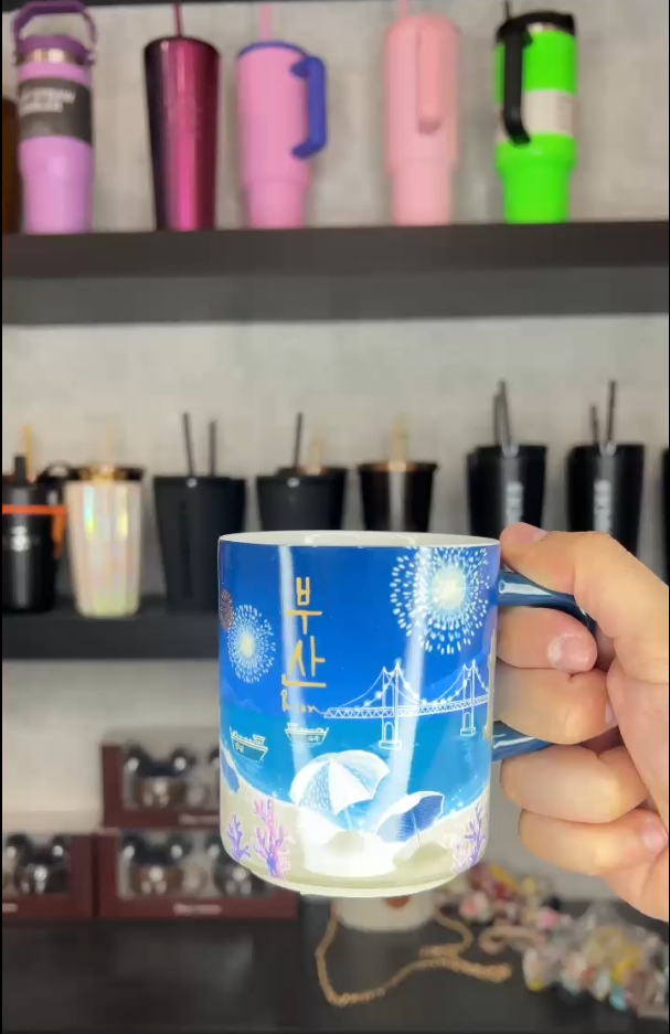 Cute Blue Mug