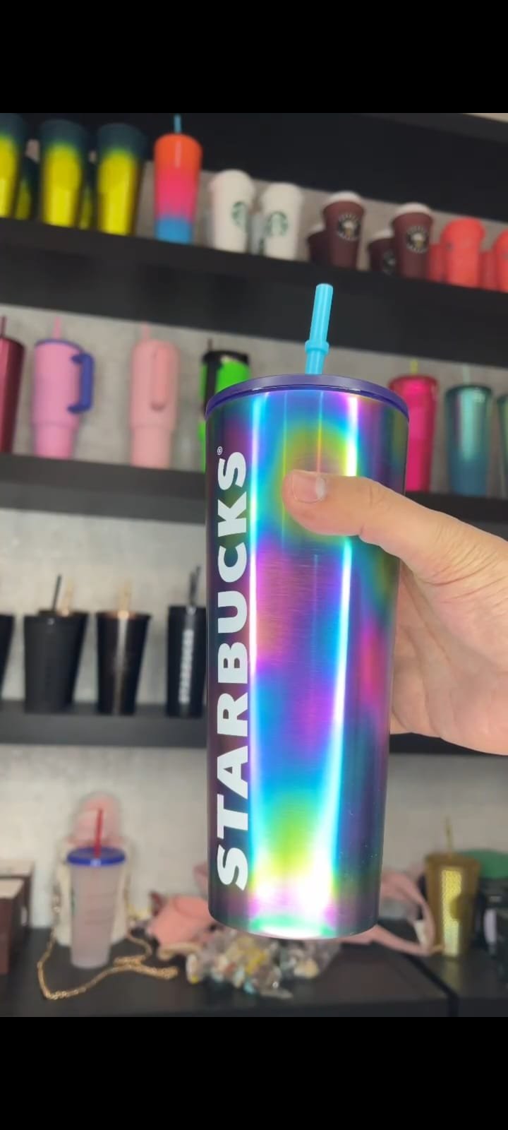 color variant cold cup from Starbucks