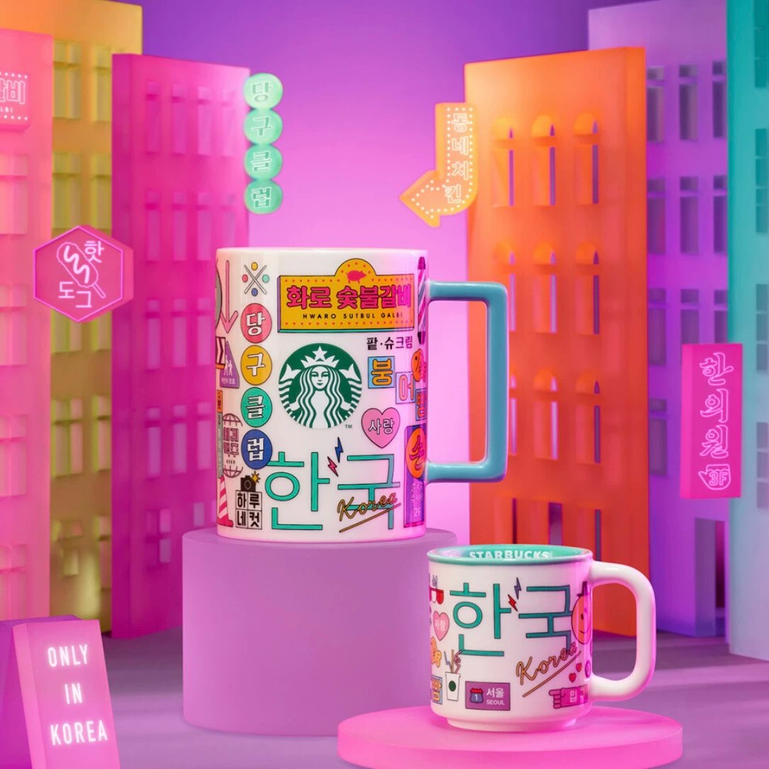 Korea Festival mugs