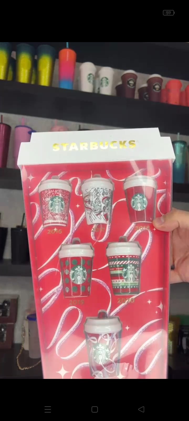 full set of Starbucks medals