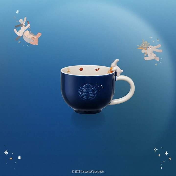 Starbucks Fullmoon Collections 2026 Starbucks - bunny bake off mug 355ml