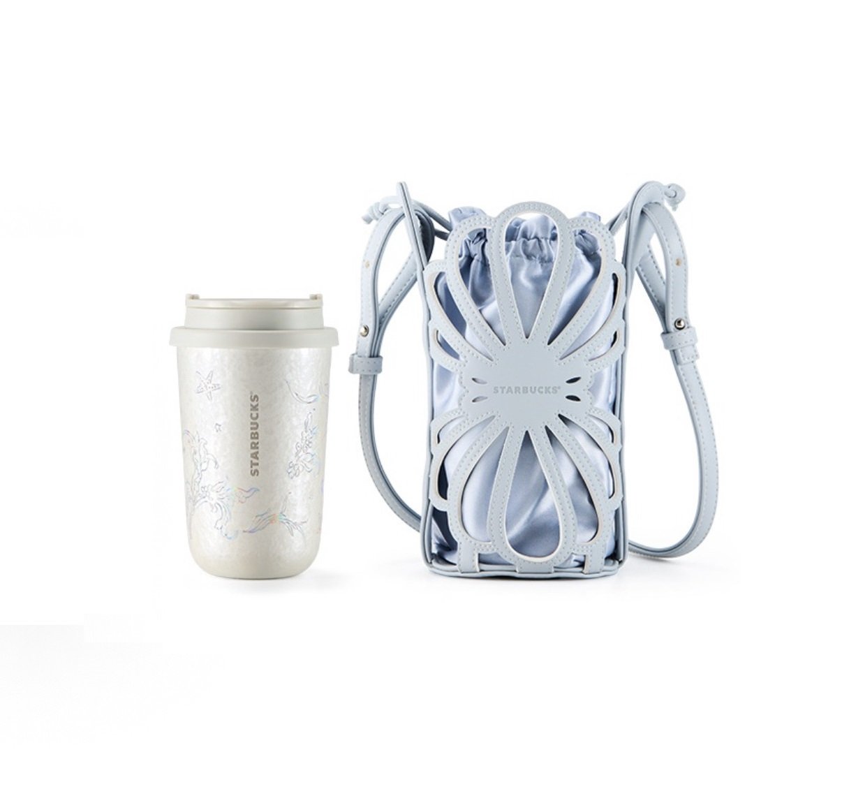 385ml compact stainless steel travel mug with small pouch - limited-time special offer!