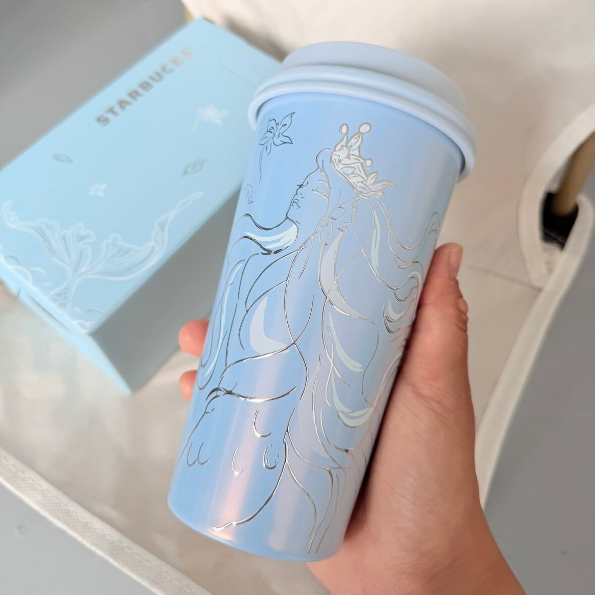 430ml Iridescent Goddess Stainless Steel Desktop Mug