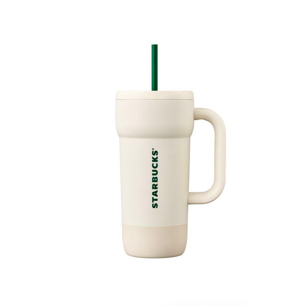 South Korea purchase of 2026 Starbucks travel mugs - Dante Off-White 591ml
