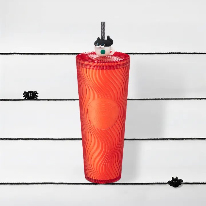 Spooky Meowchestra Singapore Collection - Spooky Meowchestra Wave Plastic Cold Cup 24oz