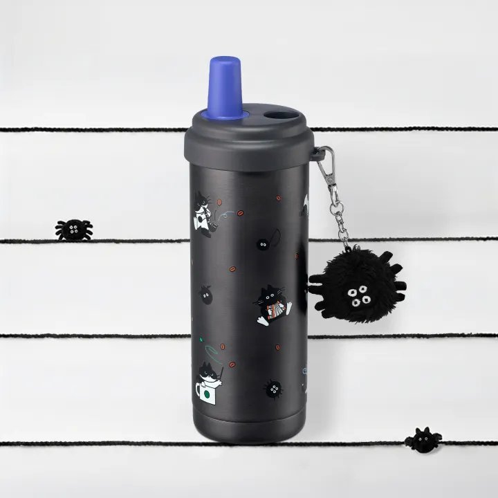 Spooky Meowchestra Band Stainless Steel Cold Cup 18oz