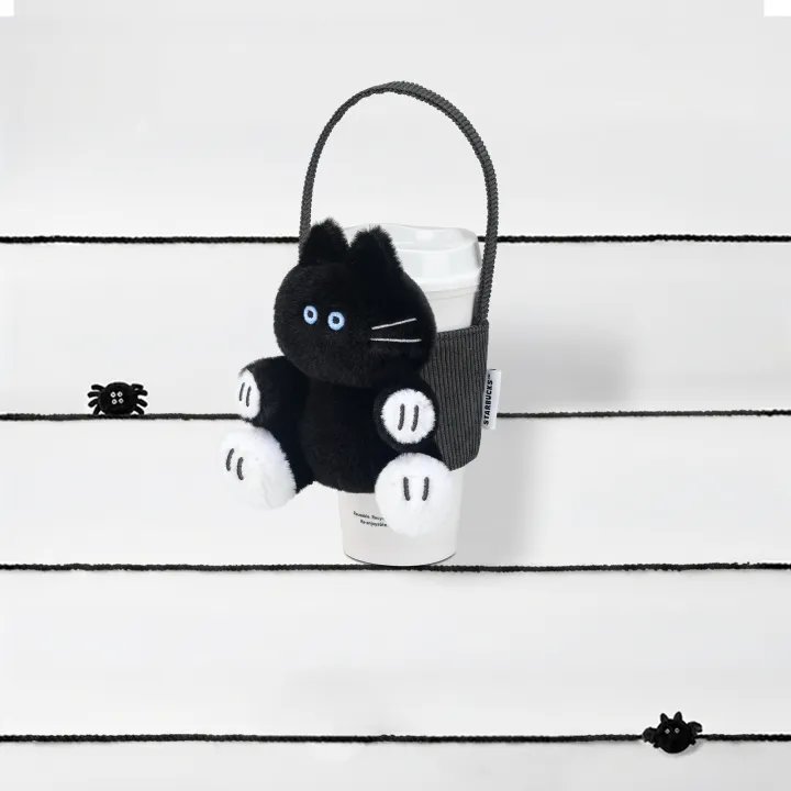 Carrier Sleeve Spooky Meowchestra Cat Plush