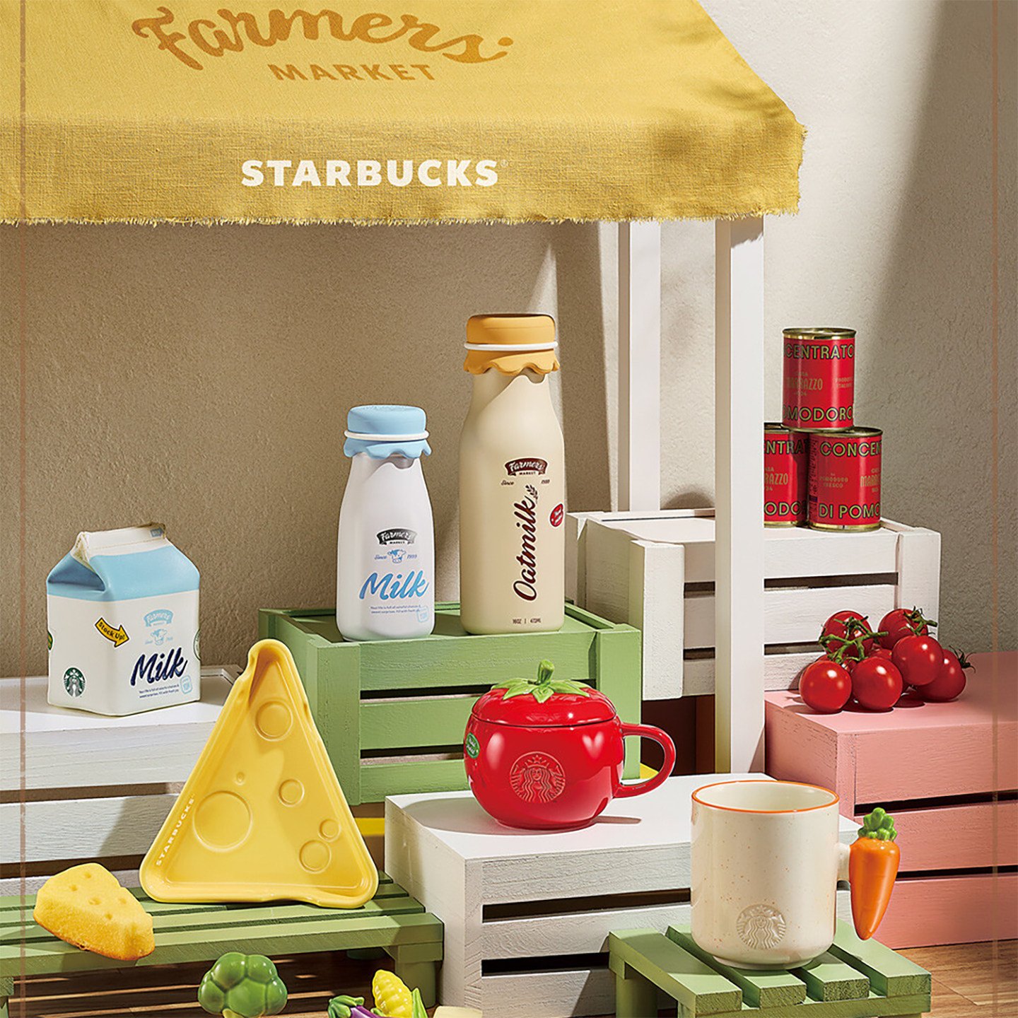 Korean Starbucks 2026 Farm Carrot Cheese