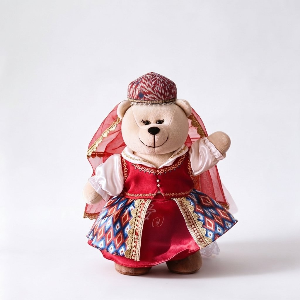 Starbucks Series Dancing Bear Store Manager Plush Toy