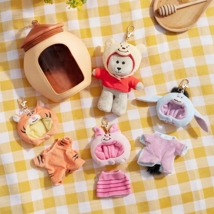 Winnie the Pooh Mini Bearista Bear Set​